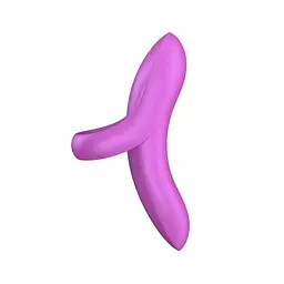 Вібратор на палець Satisfyer Bold Lover Dark Pink, гнучкий - мініатюра 2
