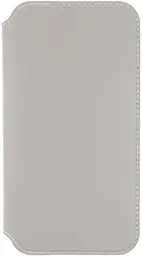 Чохол-книжка Apple Book Cover Case iPhone X Light grey - мініатюра 2