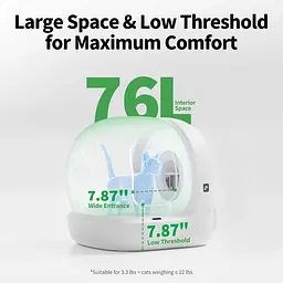 Смарт лоток PETKIT PURA MAX 2 Self-Cleaning Cat Litter Box P9902 - мініатюра 3