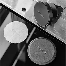 Тримач в машину Baseus Small Ears Series Magnetic Suction Bracket Air Outlet Type чорний (14521) - мініатюра 5