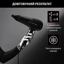 Фен Rowenta POWERLINE Karl Lagerfeld CV591LF0 - мініатюра 7
