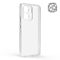 Прозрачный чехол для OPPO Reno13 F 5G/Reno13 F 4G/Reno13 FS 5G с защитой камеры, тонкий, силиконовый, бесцветный, ударопрочный, противоударный бампер с закрытой камерой, ArmorStandart (ARM82926) - мініатюра 2
