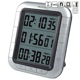 Таймер кухонний Technoline KT300 Magnetic Silver (KT300) - мініатюра 3