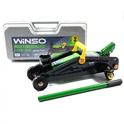 Домкрат гідравлічний підкатний Winso 2 т 6.3 кг 125-305 мм пластикова упаковка (171660) - мініатюра 2