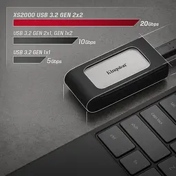Зовнішній SSD накопичувач Kingston XS2000 500GB (SXS2000/500G) [69706] - мініатюра 5