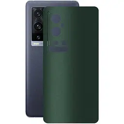 Захисна плівка StatusSKIN для Vivo X60t Pro Plus Корпус Вініл Зелена матова