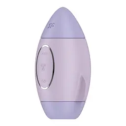 Вакуумний кліторальний вібратор - Satisfyer Mission Control Violet - мініатюра 4