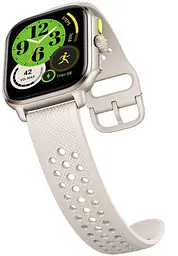 Смарт-годинник Amazfit Cheetah Square золотисто-бежевий з металевим відблиском (Winner Champagne) - мініатюра 4