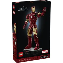 Конструктор LEGO Super Heroes Marvel Залізна Людина в броні Mark 3. Колекційний набір 1297 деталей (76344)