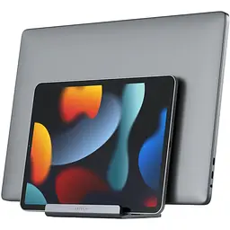 Підставка для ноутбука і планшета Satechi Dual Vertical Stand Space Gray (ST-ADVSM) - мініатюра 7