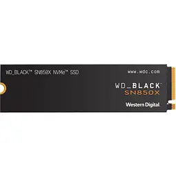 Накопичувач SSD Western Digital m.2 NVMe 2TB WD Black SN850X PCIe Gen4 x4 (WDS200T2X0E-00BCA0)