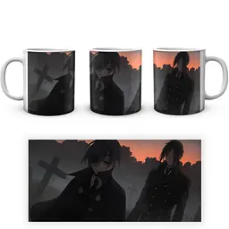 Кухоль GeekLand Black Butler Темний дворецкий Себастьян Сіель BLCKB 20 330 мл білий - мініатюра 4