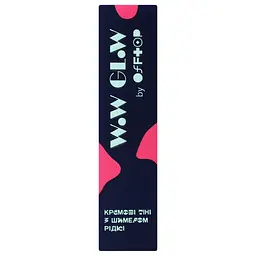 Тіні кремові із шиммером Offtop Wow Glow, тон 04 (889595) - мініатюра 4