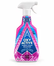 Плямовивідник для тканин Astonish Oxy Active - ефективне видалення складних плям із одягу текстилю та оббивки 750 мл