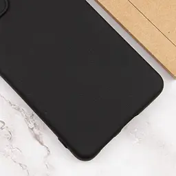 Чохол TPU GETMAN Liquid Silk Full Camera для Motorola Moto G04 / E14 Чорний / Black - мініатюра 3