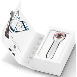 Електронний ролик для обличчя з мікроголками GESKE MicroNeedle Face Roller 9 в 1 пудровий - мініатюра 6