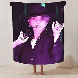 Плед 3D Jimin BTS №2 2918_B 13311 135х160 см - мініатюра 2
