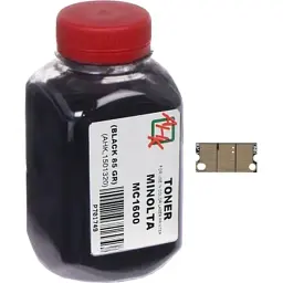 Тонер MINOLTA MC1600/1680 (+chip) Black AHK (1501322)