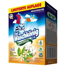 Пральний порошок Der Waschkоnig Universal 6кг