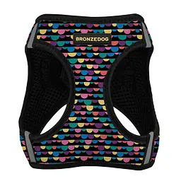 Шлея для собак Bronzedog Sport Vest Бульки M 24х18х3 см - мініатюра 2