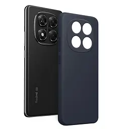 Чохол MAKE Xiaomi Redmi Note 14 Pro 5G/Poco X7 Silicone Midnight Black - мініатюра 3