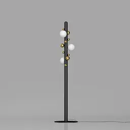 Торшер Babich Studio Lunar F - Black (RAL 9005) - мініатюра 4