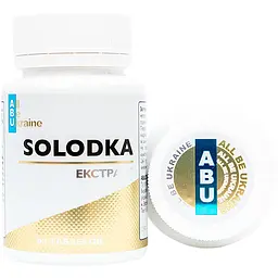 Рослинний комплекс All be Ukraine Solodka Екстракт для покращення травлення 60 таблеток (ABU-01003) - мініатюра 4