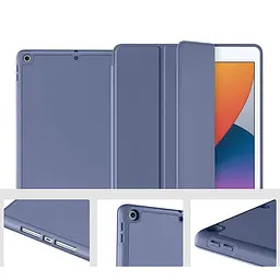 Чохол-книжка BeCover Tri Fold Soft TPU Silicone для Apple iPad Air 4 10.9 2020/2021 Purple (706873) - мініатюра 3