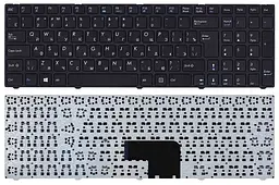 Клавіатура для ноутбука DNS (Pegatron C15, C17) Black (з рамкою)