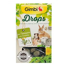 Ласощі GimBi для гризунів, дропси з кульбабою, 50 г - мініатюра 3