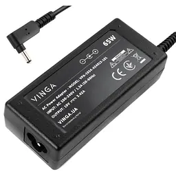 Блок живлення до ноутбуку Vinga ASUS 65W 19V 3,42A 4.0 *1.35 (VPA-1934-AS4013-101) - мініатюра 3