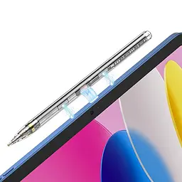 Стилус Hoco GM110 активний для iPad Transparent Explore active pad dedicated for iPad чорний - мініатюра 5