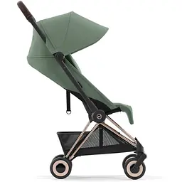 Коляска прогулянкова Cybex Coya Rosegold Leaf Green (522004285) - мініатюра 6