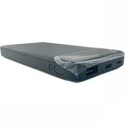 Павербанк Pisen Power Bank Cube+ зовнішній акумулятор 10000 mAh Black (11231) - мініатюра 3