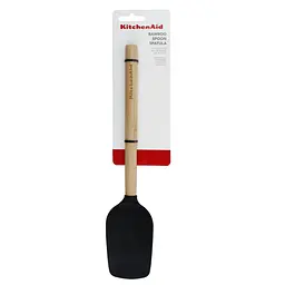 Лопатка для тіста KitchenAid Classic, 30,1 см, чорний (KQG630OHOBE) - мініатюра 2