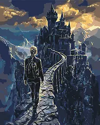 Картина за номерами Пейзаж. Подорож у легенду. Четверте крило 40x50 см Origami LW 3520