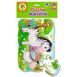 Пазли магнітні "Зебрики" Vladi Toys VT3205-75 (4820195057582)