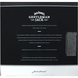 Набір віскі Jack Daniel's Gentleman Jack 40% 0.7 л + 2 склянки - мініатюра 3