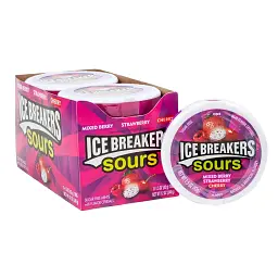 Льодяники драже Ice Breakers Sour Berry - мініатюра 5