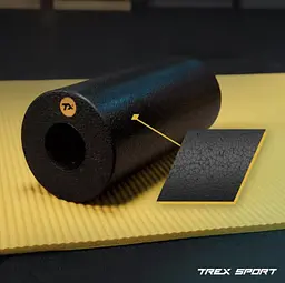 Роллер масажер гладкий Trex Sport TX-033EPR EPP 33см чорний - мініатюра 15