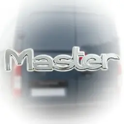 Емблема напис Master скотч 3M 227 x 44 мм 5854(MTJ)