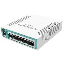 Комутатор мережевий Mikrotik CRS106-1C-5S - мініатюра 1