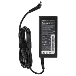 Блок живлення для ноутбука LENOVO 20V 3.25A 65W 4.0x1.7мм L-подібний роз'єм чорний RECTANGULAR - мініатюра 2