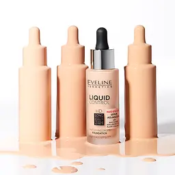 Рідка тональна основа Eveline Cosmetics Liquid Control HD 015 Light Vanilla 32 мл - мініатюра 2