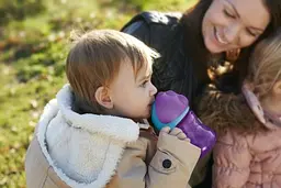 Чашка з трубочкою Philips Avent 9+ міс. 200 мл фіолетова з бірюзовим (SCF796/02) - мініатюра 3