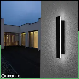 Світлодіодний фасадний світильник Lumiled Pelio 30 см - мініатюра 6