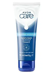 Зволожувальний крем для рук Avon Care з гліцерином, мигдальним молочком та вітаміном Е - мініатюра 1