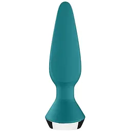Анальна смарт-вібропробка Satisfyer Plug-ilicious 1 Зелена - мініатюра 5