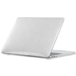 Чохол-накладка Glitter для Apple MacBook Pro 13.3" (2016-2020) Прозорий Epik teh0030690