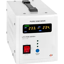 Джерело безперебійного живлення [ДБЖ] LogicPower LРY-PSW-500VA+ [4152] [108906] - мініатюра 2
